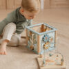 Wooden activity cube - Forest Friends FSC